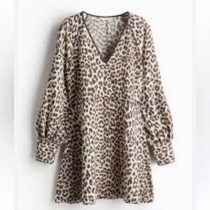 H&M Leopard Print Dress